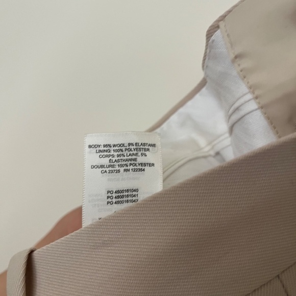 Babaton Wool Pleated Trousers size 14 - Picture 8 of 8